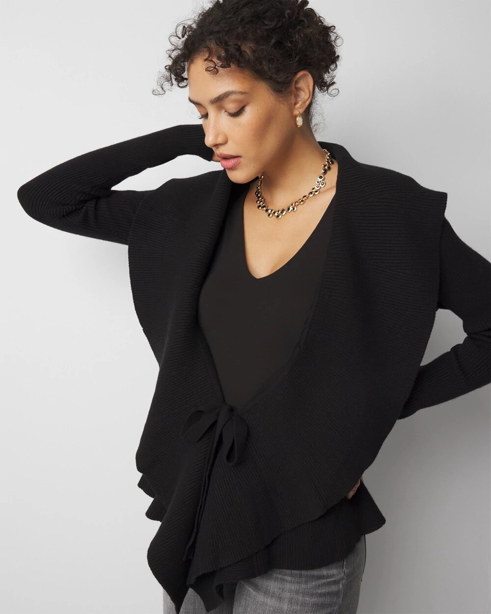 ぴくるす 定価7万【1piu1uguale3】1B V-CARDIGAN ぴくるす 定価7